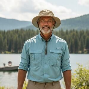 DPC Dorfman Pacific Co Mens M Bucket Hat Tan Cotton Safari Sun Hat Chin Strap